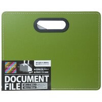 ナカバヤシ ナカバヤシ ドキュメントファイル・発泡PP製・ヨコ・オリーブグリーン DFA401EOG 1冊
