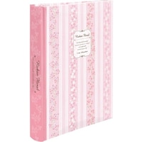 ナカバヤシ ナカバヤシ ブック式Pアルバム240/フロラル/ピンク BPL2401P 1冊