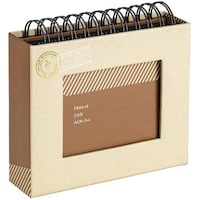 ナカバヤシ ナカバヤシ フォトランク フレームケースアルバム L クラフト/ブラウン AFTPC102BR 1冊