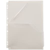 ナカバヤシ ナカバヤシ くらしのファイル A4 ダブルポケット グレー