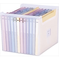 ナカバヤシ ナカバヤシ インデックスファイルボックス/F4/クリア