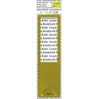 ナカバヤシ ナカバヤシ ルーペしおり定規/ゴールド DLRCG 1個