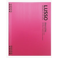 ナカバヤシ ナカバヤシ Wリングかけるーの台紙アルバムKG2/ルッソ/ピンク LUWKK2P 1冊