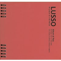 ナカバヤシ ナカバヤシ Wリングかけるーの台紙アルバムL1/ルッソ/レッド LUWKL1R 1冊