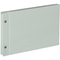 ナカバヤシ ナカバヤシ ハルマー/ビス式フリーアルバム/A5/ミントブルー AHRA5101B 1冊