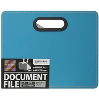 ナカバヤシ ナカバヤシ ドキュメントファイル発泡PP製 ヨコ ターコイズブルー DFA401ETB 1冊
