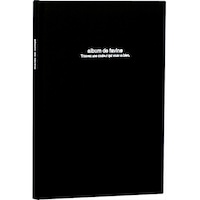 ナカバヤシ ナカバヤシ ドゥファビネ100年アルバムブック式/B5/ブラック HB5B141D 1冊