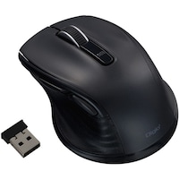 ナカバヤシ ナカバヤシ 小型無線静音5ボタンBlueLEDマウス/ブラック