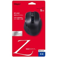 ナカバヤシ ナカバヤシ 小型Bluetooth5ボタンBlueLEDマウス ブラック