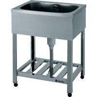 東製作所 アズマ 一槽シンクBG無ホース付 600×450×800 KPC1600 1台