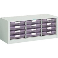 トラスコ中山 TRUSCO ウォールユニットコンビWUN型 パーツケース 792X311XH314 引出X12 WUN12AW 1台
