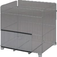 アイリスオーヤマ IRIS 249668 ファンヒーターガード FTE650N シルバー FTE650N 1個