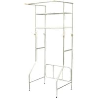 アイリスオーヤマ IRIS 528041 ハンガー付きランドリーラック HLRY18 シルバー HLRY18 1個