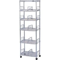 アイリスオーヤマ IRIS 539582 メタルラックミニ(ポール径19)ブックシェルフ 470×275×149 MMB425 1台