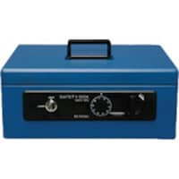 アイリスオーヤマ IRIS 558231 手提げ金庫 SBXB5 ブルー SBXB5BL 1個