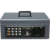 アイリスオーヤマ IRIS 558233 手提げ金庫 SBXB5T ダークブルー SBXB5T 1個