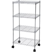 アイリスオーヤマ IRIS 106535 メタルスリム(キャスター付)330×480×880 MK3008N 1台