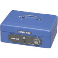 アイリスオーヤマ IRIS 558226 手提げ金庫 SBXA6 ブルー