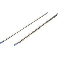 アイリスオーヤマ IRIS 528014 ステンレスものほし竿(ハンガー掛付) SU300H(3m) ブルー