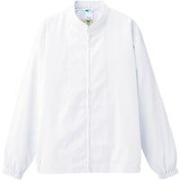 ミドリ安全 ミドリ安全 白衣 男女共用 長袖ブルゾン MHS25 上 ホワイト 3L MHS25UE3L 1着