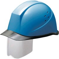 ミドリ安全 ミドリ安全 PC製ヘルメット スライダー面付 透明バイザー