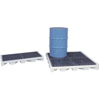 エーエム・プロダクツ pig ピグポリドリップデッキ 2ドラム缶用 (ドレンなし) PAK565 1台