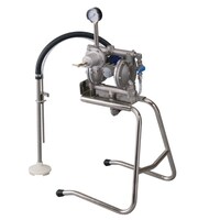 アネスト岩田 アネスト岩田 エアレス塗装機用パーツ 中形ダイヤフラムペイントポンプ 汎用タイプ(ステンレス仕様) DPS90EN 1台