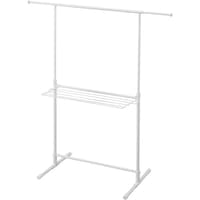 アイリスオーヤマ IRIS 574727 簡単組立スタイル物干し ホワイト