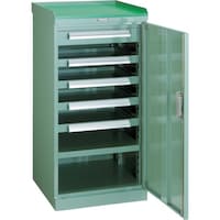 トラスコ中山 TRUSCO スライド工具キャビネット 501X551 コボレ止め天板付 DX13 1台