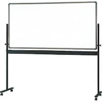 トラスコ中山 TRUSCO 回転ボード 両面仕様 ホーロー製 白X緑 900X1800 YBR303 1台