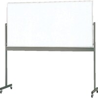 トラスコ中山 TRUSCO 片面移動ボード スチール製ホワイトボード 白暗線 900X1200 MG412A 1台