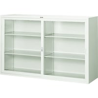 トラスコ中山 TRUSCO スタンダード書庫(A3横長 A4縦長)ガラス引違W1760XH1110 FJG52G11W 1台