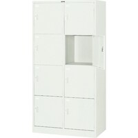 トラスコ中山 TRUSCO 多人数用ロッカー8人用 900X515XH1790 シリンダ錠式 SVG8A 1台