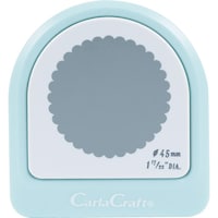 カール事務器 カール クラフトパンチ メガジャンボ スカロップ45mm
