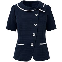 サーウ゛ォ GROW ソアロン・ボーダーニットオーバーブラウスネイビー系11 GOBL1804K311 1着