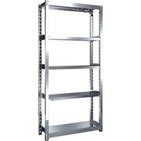 トラスコ中山 TRUSCO ステンレス棚 ステンレス軽中量棚 単体 W860XD300XH1800 5段 SM26335 1台