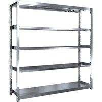 トラスコ中山 TRUSCO ステンレス棚 ステンレス軽中量棚 単体 W1760XD450XH1800 5段 SM26645 1台