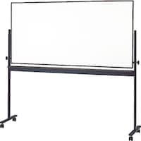 トラスコ中山 TRUSCO 回転ボード 両面仕様 白X白暗線 900X1200 ブロンズ枠 WRG314SABL 1台