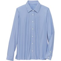 サーウ゛ォ GROW ライト・ニット長袖ブラウスブルー系17 GBLL1865K617 1着