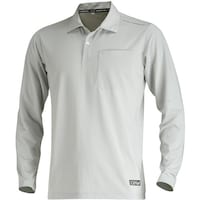 カジメイク カジメイク 8842 Newシェイドドライナー長袖シャツ シルバーグレー M