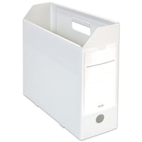 プラス JTX 76006)PPボックスファイル+ A4E ホワイト