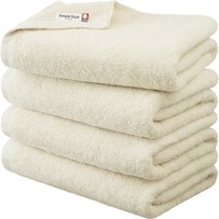 アイリスオーヤマ IRIS 103980 ボリュームタッチバスタオル4枚セット アイボリー BTV4IV 1S(4枚)