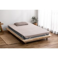 アイリスオーヤマ IRIS 103495 透湿防水シーツ セミダブル ベージュ