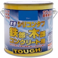 ニッペホームプロダクツ ニッぺ 水性シリコンタフ ブルー 0.7L
