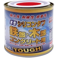 ニッペホームプロダクツ ニッぺ 水性シリコンタフ レッド 0.2L 4976124093036 1缶