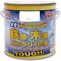 ニッペホームプロダクツ ニッぺ 水性シリコンタフ ホワイト 0.7L