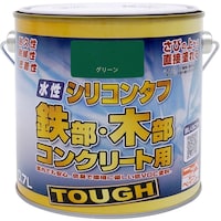 ニッペホームプロダクツ ニッぺ 水性シリコンタフ グリーン 0.7L