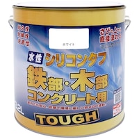 ニッペホームプロダクツ ニッぺ 水性シリコンタフ ホワイト 3.2L 4976124092565 1缶