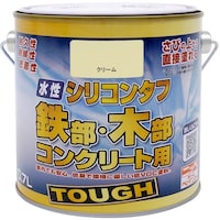 ニッペホームプロダクツ ニッぺ 水性シリコンタフ クリーム 0.7L 4976124092848 1缶