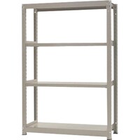 北島 北島 中量500K単体W1200XD900XH1800ニューアイボリ―4段 T500120901804 1台